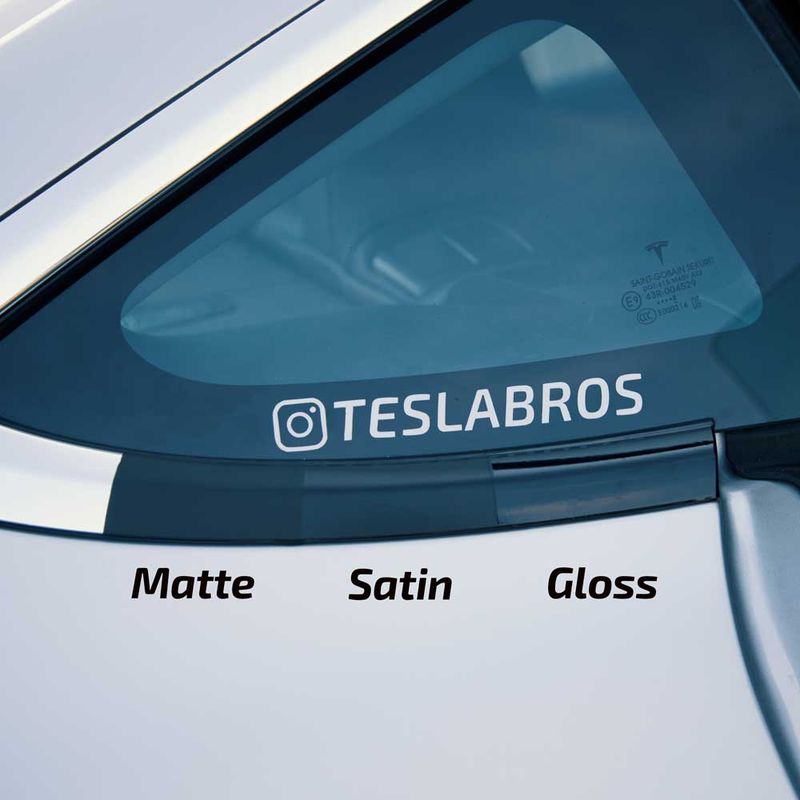 Tesbros Chrome Delete Kit Tesla Model X