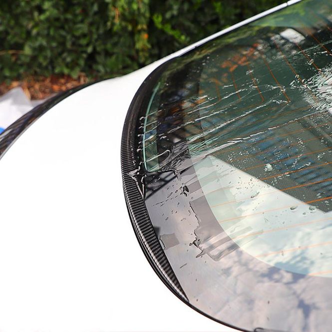 Hovedbilde Regn-avleder Trunk spoiler Tesla Model 3
