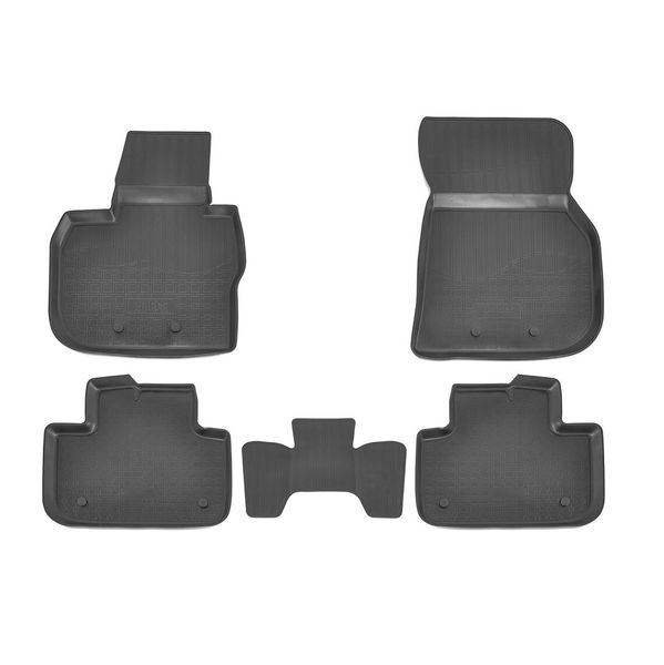 BMW iX3 G08 2021-> Gulvmatter. Gummi.