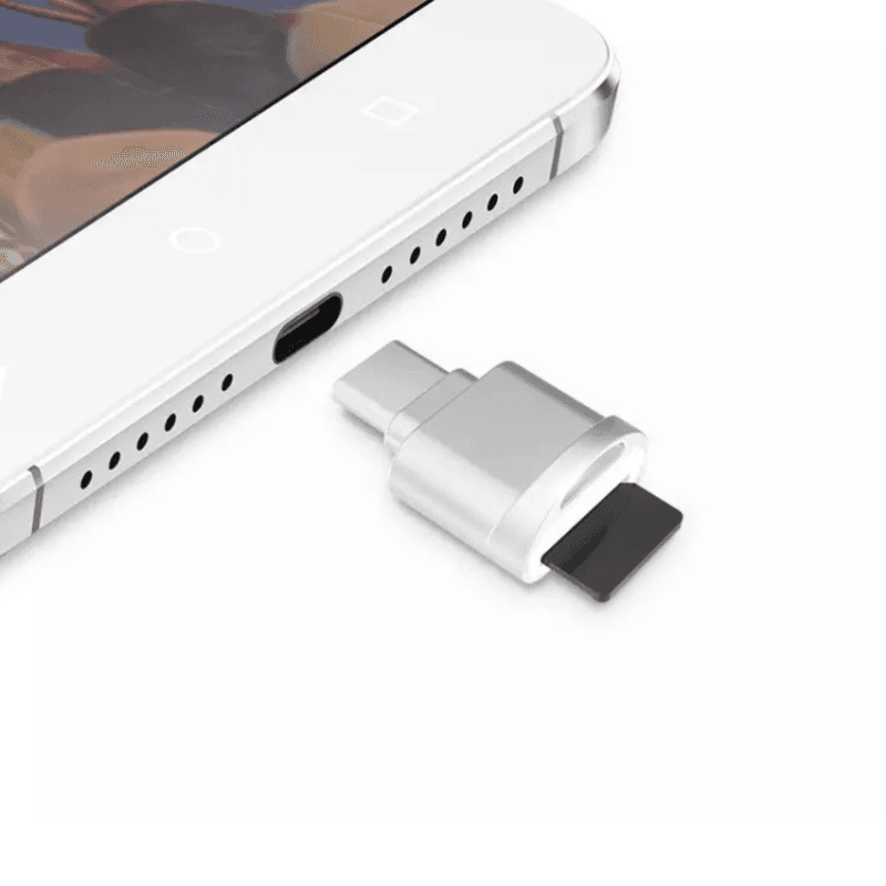 MicroSD minnekortleser til USB-C