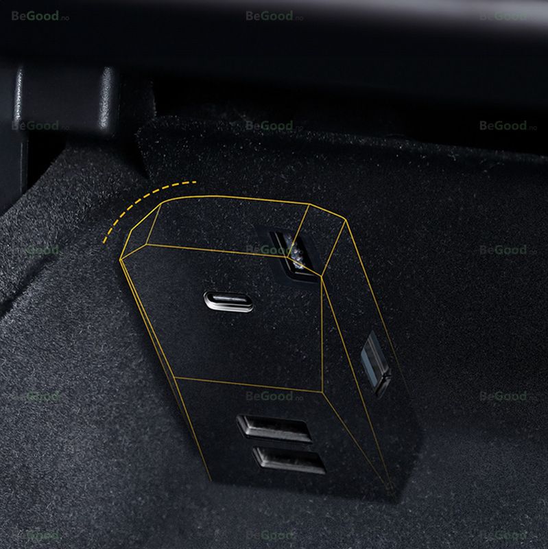 USB Hub Dashcam-leser Tesla Model 3 & Y